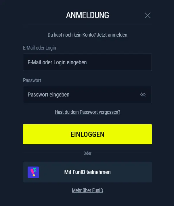 Rabona Casino login