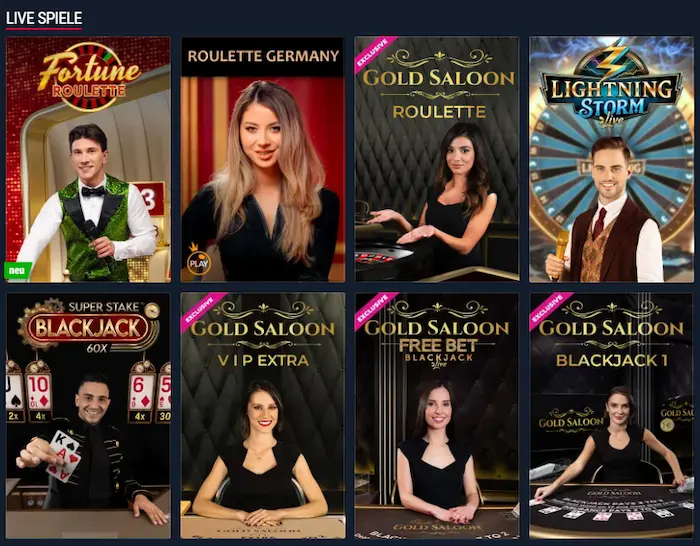 Rabona Casino live