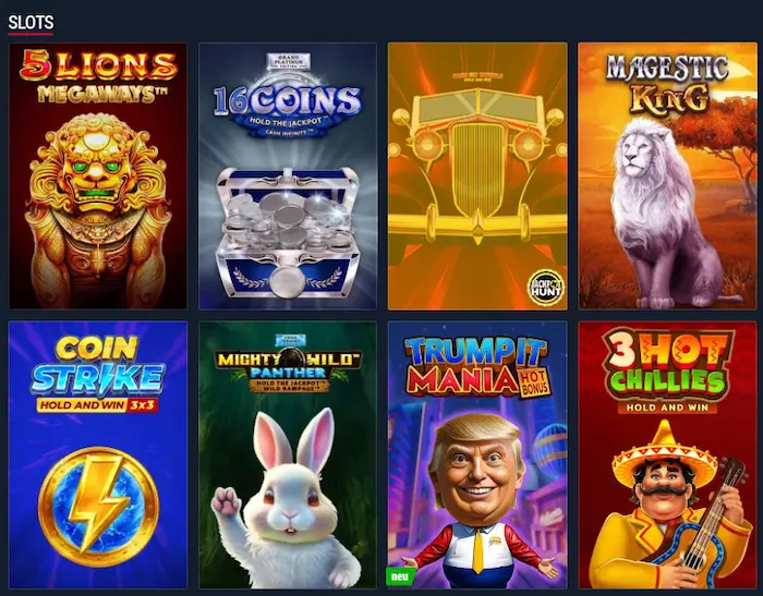 Rabona Casino slots